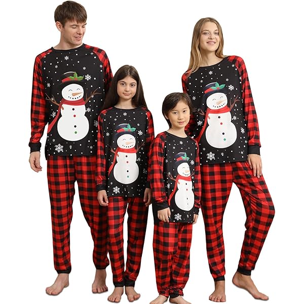 Pijamas Noel Couple Thaisu Matching Family Christmas Pajamas - Main Image
