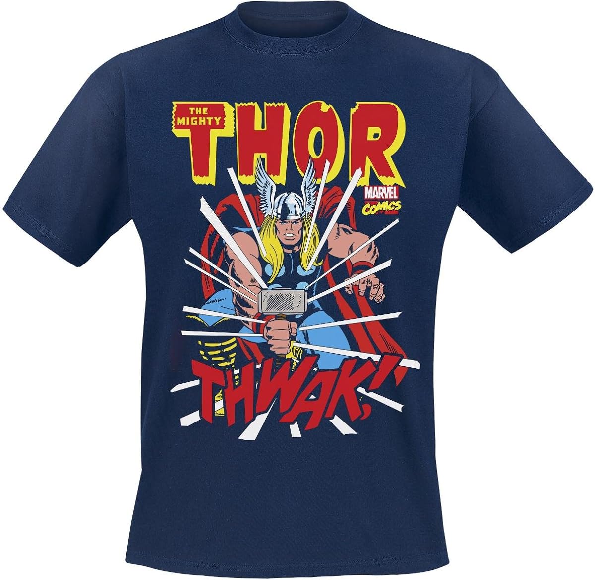 Marvel Men's Thor Thwak Short Sleeve TShirt Amazon.co.uk Clothing