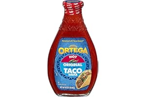Ortega Original Taco Sauce, Hot, 16 Ounce