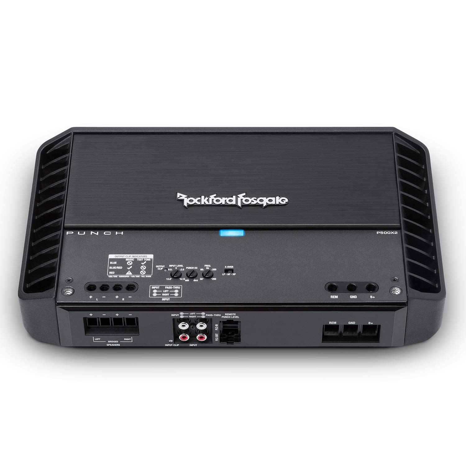 Rockford Fosgate P500X2 Punch 500 Watt 2 Channel Amplifier