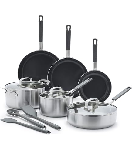 Sartén De Hierro Fundido Orion Group Litina Con Tabla De Madera - 22 Cm, Ideal Para Carne Y Verduras