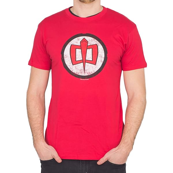 Dc Comics Hawkman Men's Regular Fit T-shirt - Dc/hawkman Junior Sheer In Coffee