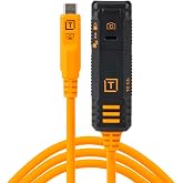 Tether Tools TetherPro Optima 10G 16' USB-C TetherBoost Locking Extension | Cable - Black | TetherBoost Signal Technology | Immediate Camera Recognition | 10Gbps Fast Data Transfer