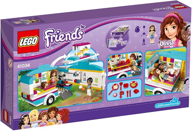 Lego Friends - Heartlake City, la Caravana de Verano (41034): Amazon.es: Juguetes y juegos