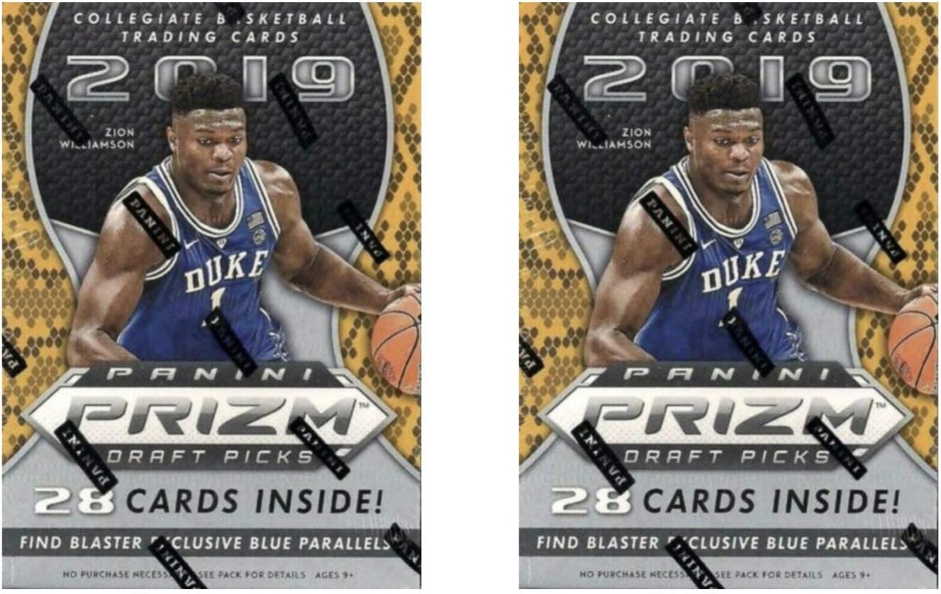 2019-20 Panini Prizm Draft Picks Basketball Factory Sealed Blaster Box - 2 Boxes - 56 Total Cards