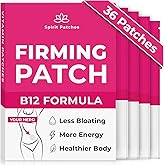 Firming B12 Patches (Pack of 36) - 100% Natural Vitamin Patches for Women, Energy & Body Support, Self-Adhesive Transparent Patches - Enhanced Formula