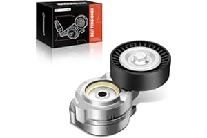 A-Premium Belt Tensioner Assembly with Pulley Compatible with Dodge Neon 2003-2005 &Chrysler PT Cruiser 2001-2010 2.4L, Repla