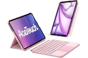 Inateck for iPad 11th/10th Gen Case with Keyboard,for iPad 10th(10.9")/11th Gen(2025 A16),Air 11" M3/M2,Air 6/5/4th,Pro 11 4/