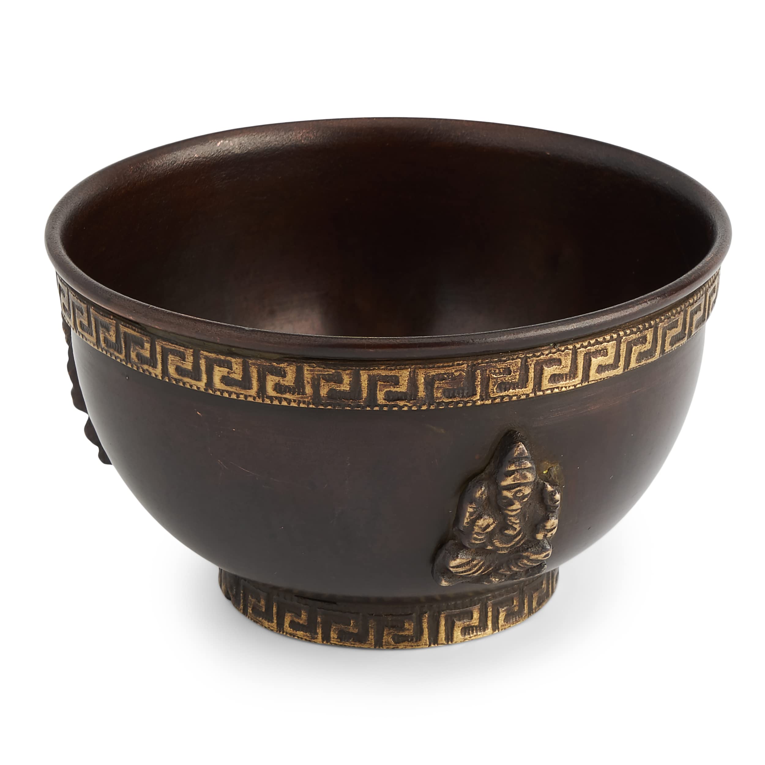 NKlaus Ø9cm Ganesha incense bowl copper incense bowl holy water bowl 39137