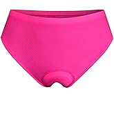 NOOYME Women Bike Underwear Gel 3D Padded Printed Design Bicycle Briefs Cycling Underwear Shorts