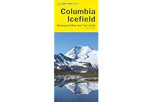 Columbia Icefield Map | Gem Trek Maps