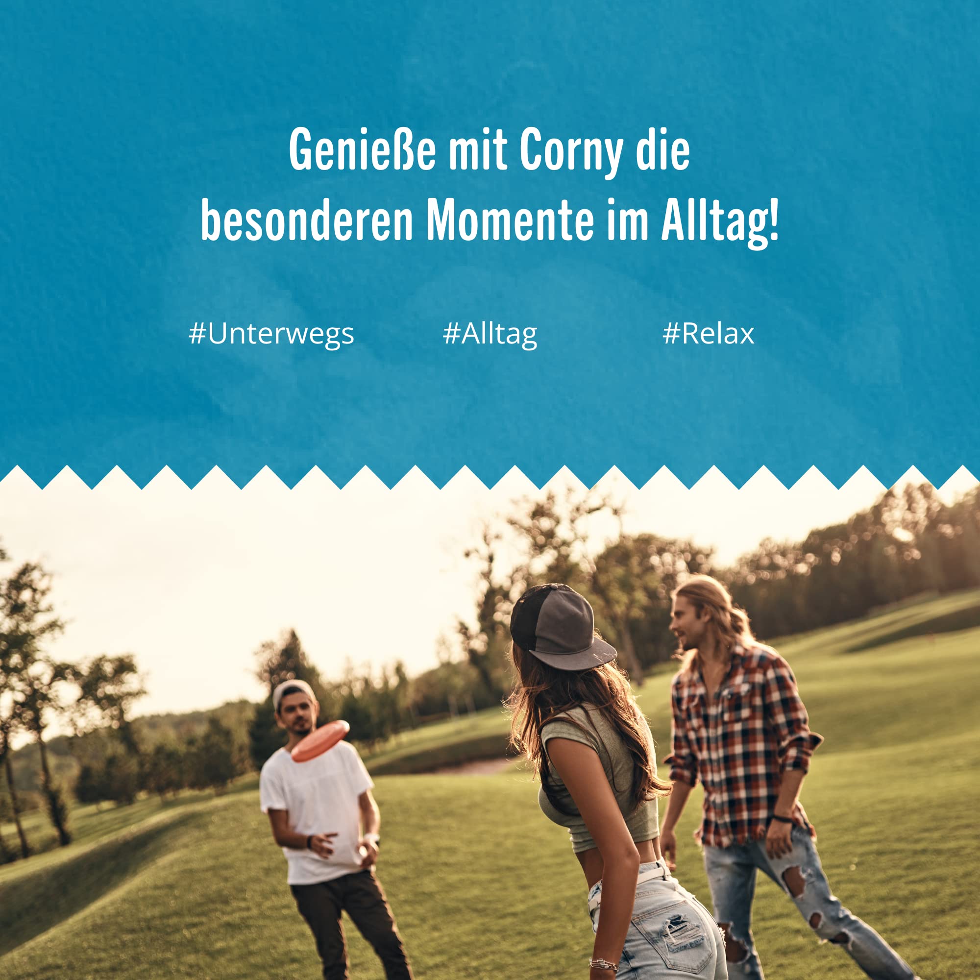 Müsliriegel Corny BIG Schoko Salted Caramel | Großer Riegel mit Schokolade und gesalzenem Karamell | Großpackung 24x40g 6