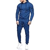 COOFANDY Men's Tracksuit 2 Piece Hooded Athletic Sweatsuits Casual Running Jogging Sport Suit Sets
