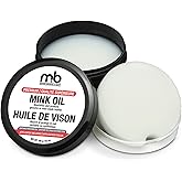 M&B Mink Oil-Tub, 6.5oz/185g, Waterproof & Conditioner