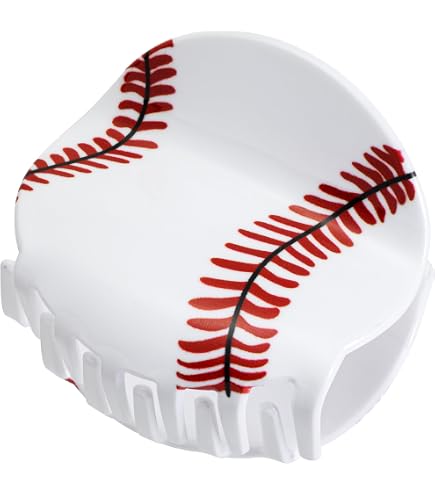 Amazon.com : Sports Hair Claw Clip- 4Pcs Game Day Football  display picture 2