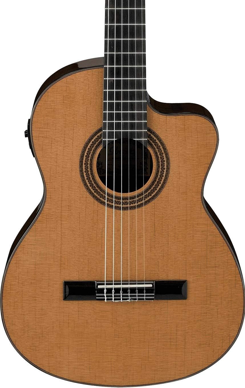 Ibanez GA6CE Amber Electro Classical Guitar, Amber High Gloss, Full - Image 5