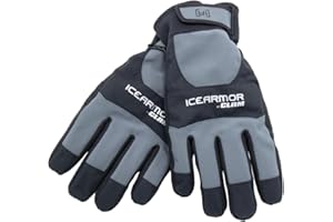 ICEARMOR Edge X Gloves – Waterproof Insulated Ice Fishing Gloves with Reinforced Palm, 3M Thinsulate & Breathable Dri-Vent