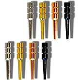 LitoMagic Metal Cribbage Pegs for Cribbage Board Game. Work with Regular Peg Board 1/8 Hole Size Like Bicycle Board Games. Pa