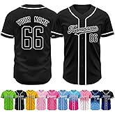 Custom Baseball Jersey Stitched Personalized Name Number Baseball Shirts Sports Uniform for Men Women Boy