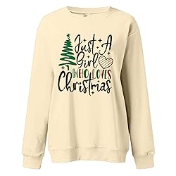fatsix Womens Womens Oversized Ugly Christmas