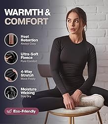 Thermajane Long Johns Thermal Underwear for Women