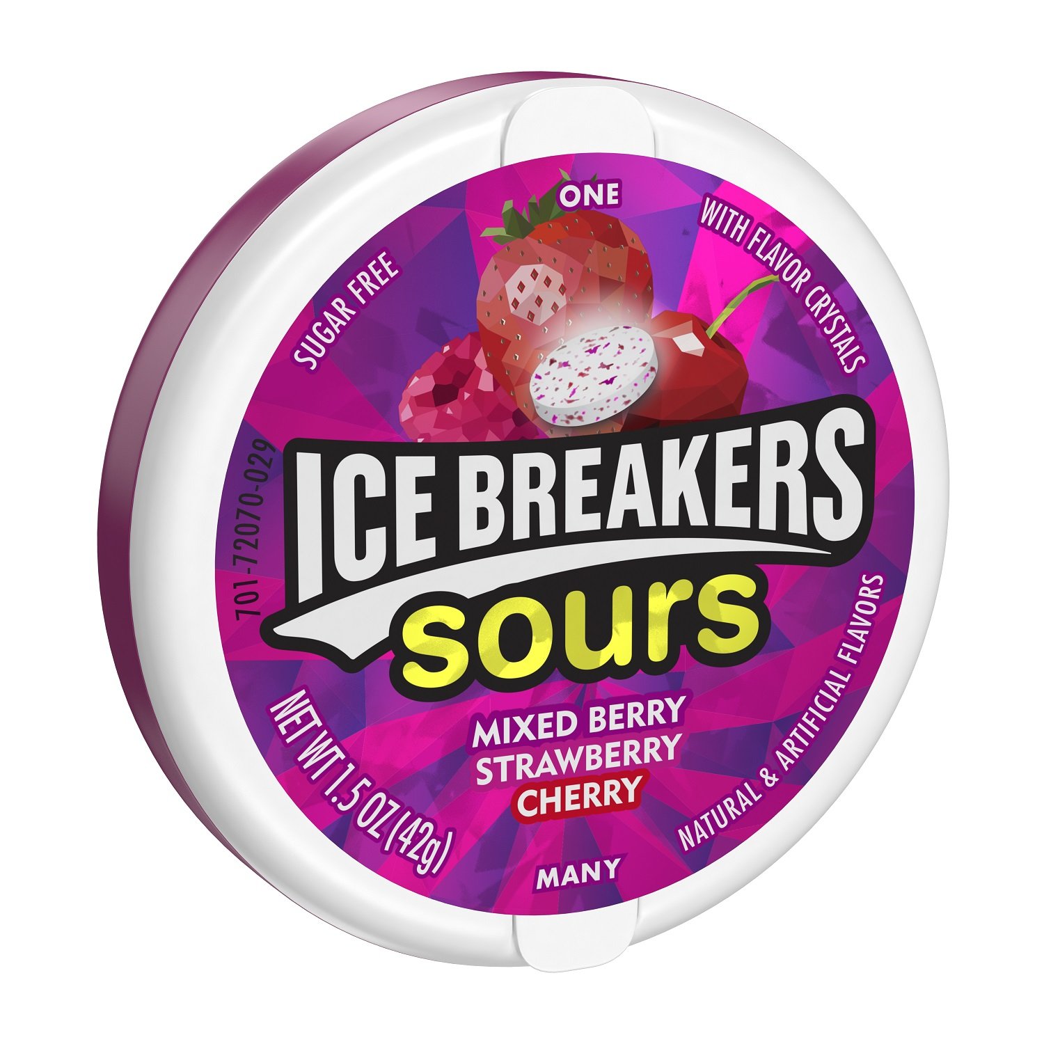 ICE BREAKERS Duo Sugar Free Mints, Raspberry, 1.3 Ounce