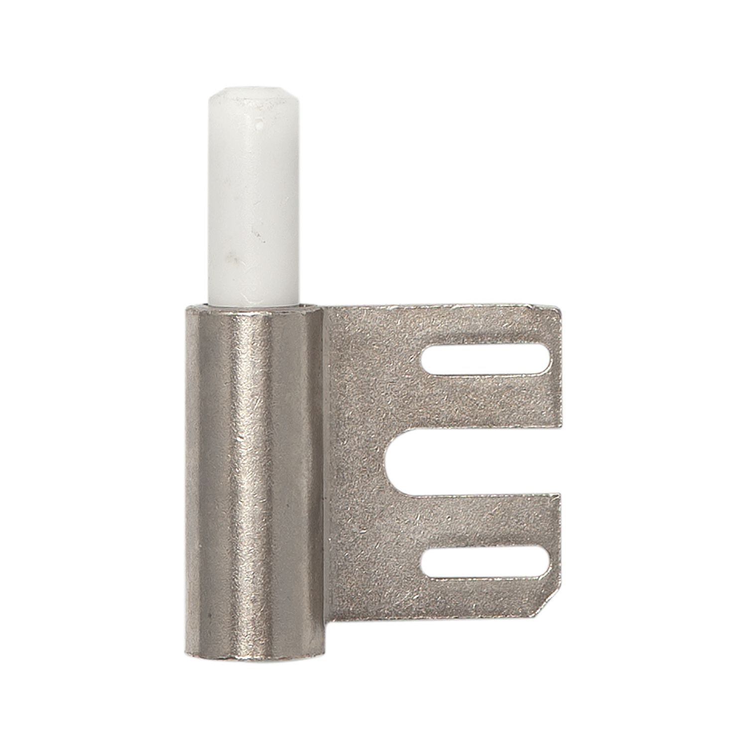 Door Hinge Frame Part V 8100 WF for Gefälzte Door Hinge Diameter 15 mm, Nickel-Plated Steel, Pack of 1