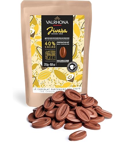 Amazon.com : Valrhona Chocolate Ivoire 35% Feves - 2 lb : Grocery