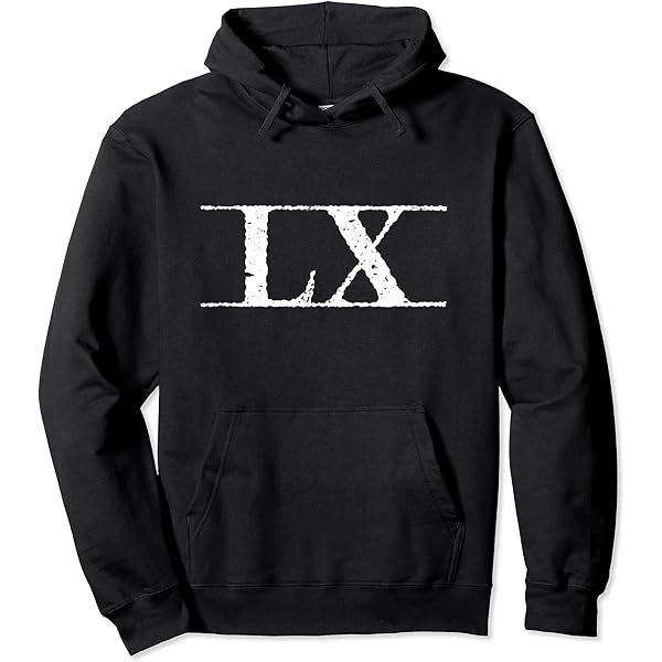 Amazon.com: Roman Numeral 80 LXXX ~ Eighty Zip Hoodie : Clothing