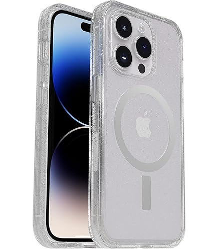 OtterBox Symmetry Series+ Custodia Per IPhone 14 Plus Con Fenicottero Rosa Mimetico, Compatibile MagSafe, Protezione Cadute 3 Volte Standard Militare