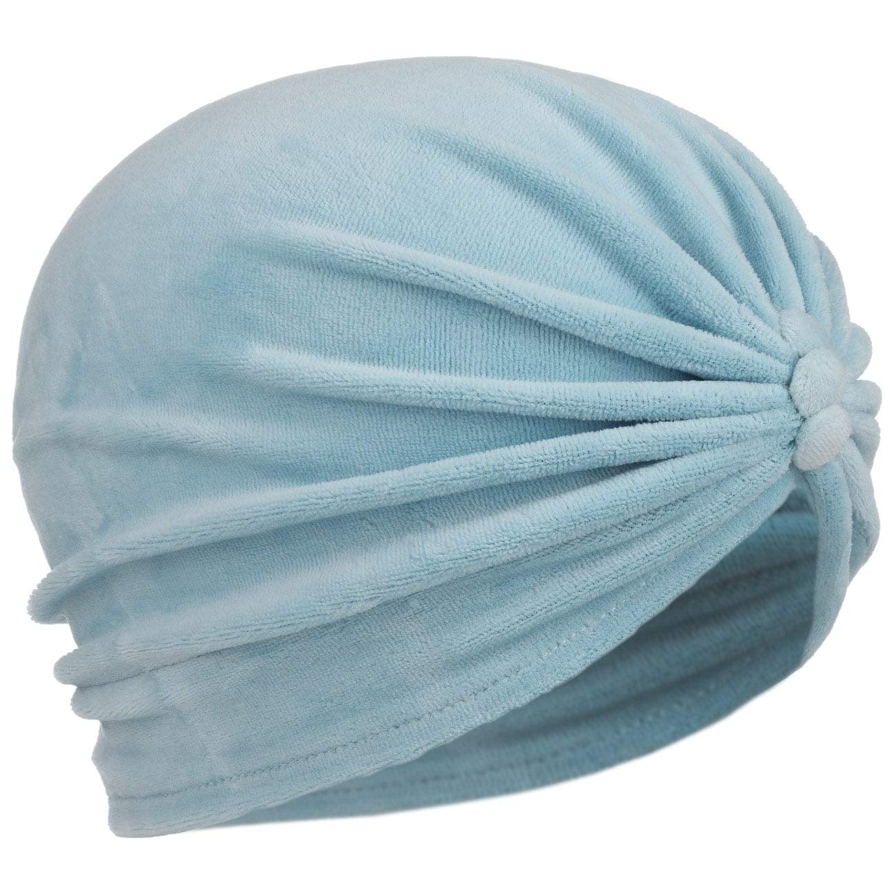 Fashy Women's Apres Velour Turban - Light Blue