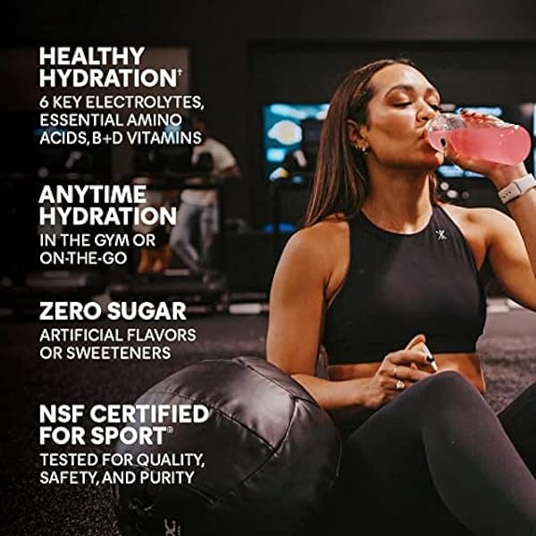 XTEND XTEND HEALTHY HYDRATION LEMON LIME | ZERO SUGAR SUPERIOR HYDRATION POWDER PACKETS | 6 KEY ELECTROLYTES DRINK MIX | ESSENTIAL AMINO ACIDS | NSF CERTIFIED FOR SPORT | 15 STICKS