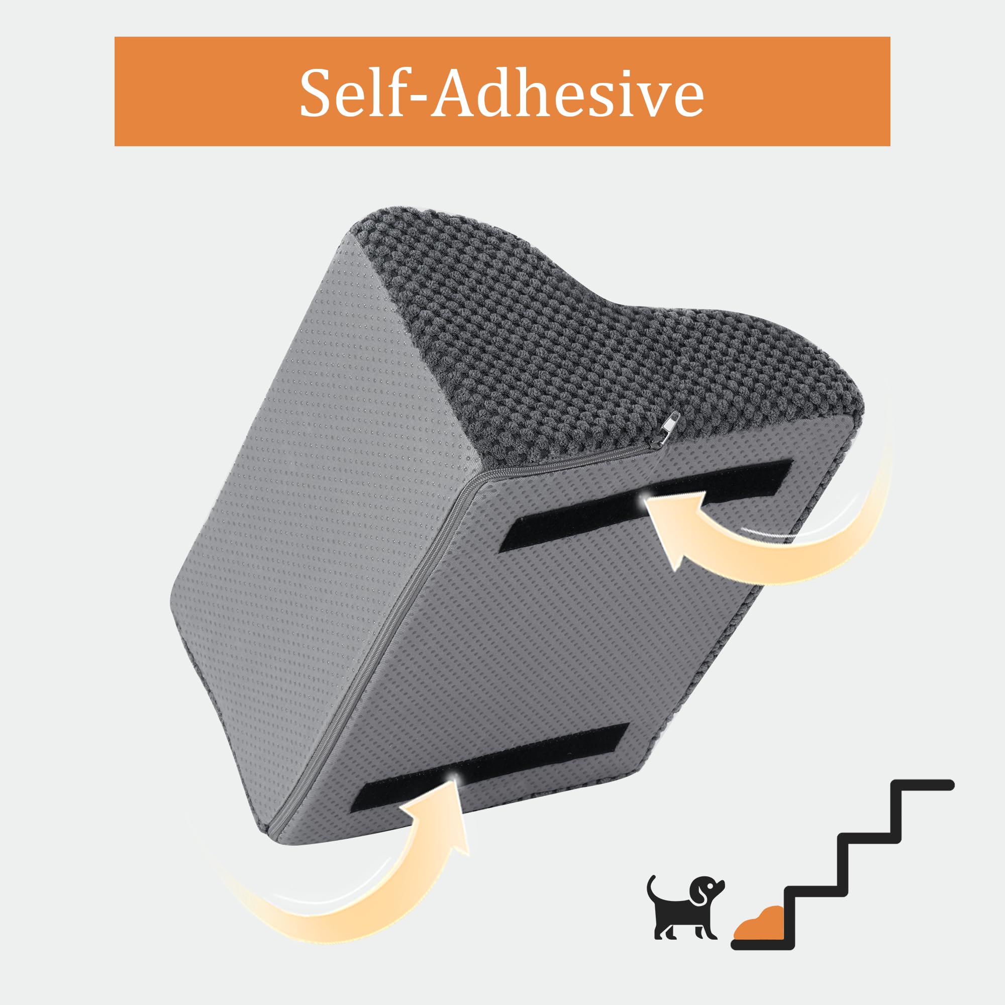 MABOZOO 5 Pack Dog Ramp for Stairs, 2-Step Dog Stair Helper for Any ...