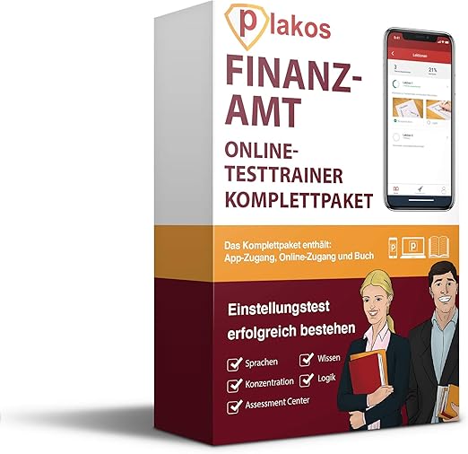 Finanzamt Einstellungstest Online Testtrainer Mit Buch 2500 Aufgaben Mit Losungen Verwaltungsfachangestellte Finanzwirte Eignungstest Bestehen Duales Studium Ausbildung Amazon De Software Finanzamt Einstellungstest Online Testtrainer Mit Buch 2500 Aufgaben Mit Losungen Verwaltungsfachangestellte Finanzwirte Eignungstest Bestehen Duales Studium Ausbildung Amazon De Software