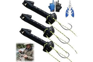 Fly Roost 2.0 Magnetic Fly Threader, Magnetic Fly Threader, Fly Tying Equipment to Easily Rigging Tool & Tippet on Water, Mak