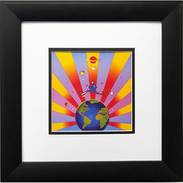 Peter Max Paper Airplane Book: Peter Max, blank endpaper former