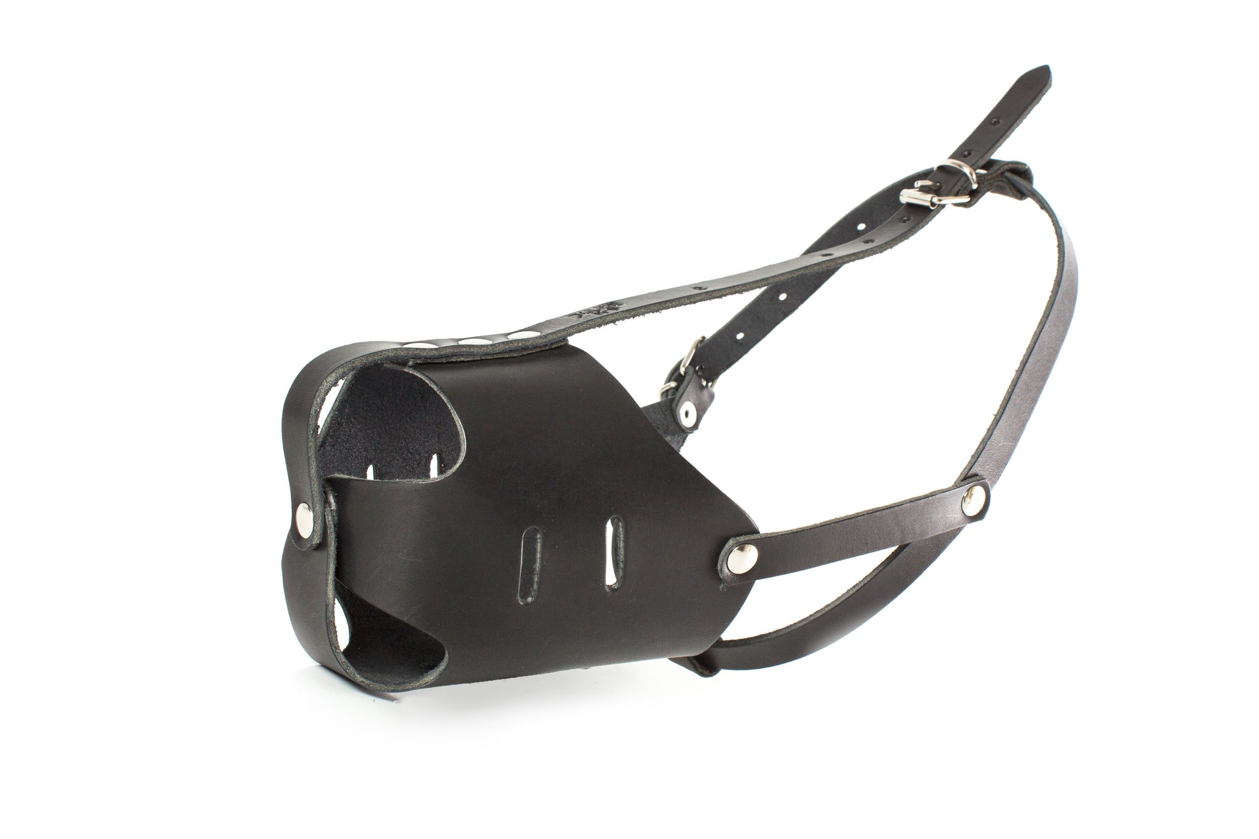 Julius-K9 Bozal de cuero - cerrado, para Malinois (hembra)