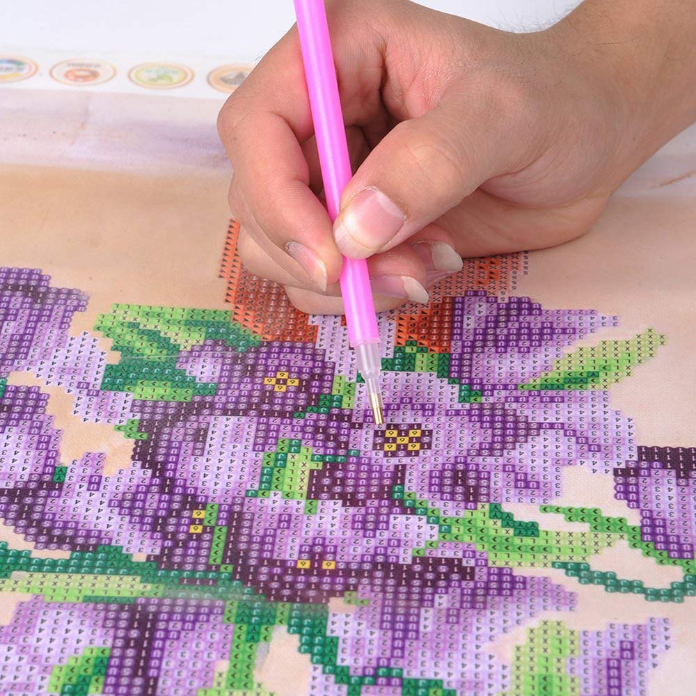 WAITATA Unicorn DIY 5D Diamond Painting by Number Kit, Cartoon Crystal Rhinestone Embroidery Cross Stitch Arts Craft Canvas Wall Decor Full Diamond (30X40cm) (Mickey Mouse, 30X40cm)