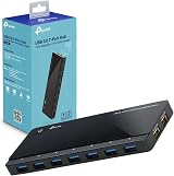TP-Link UH720 USB Hub 7-Port 5Gbps USB 3.0 Dock Station 2x 2.4A Fast Charge