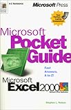 Microsoft Pocket Guide to Microsoft Excel 2000 (Pocket Guide (Microsoft)) by Stephen L Nelson