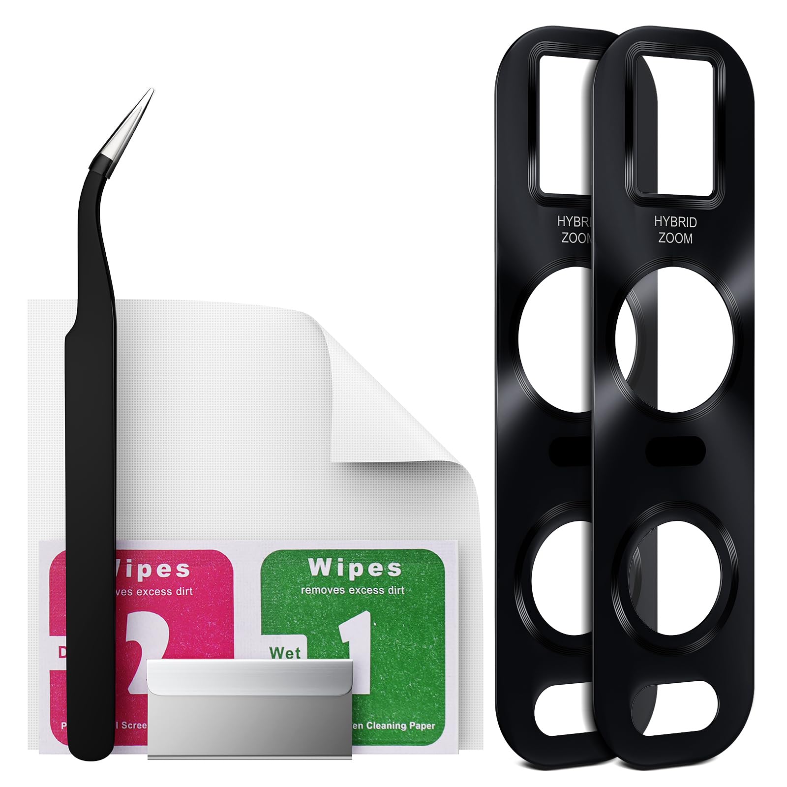 Eonpam 2 Pack Camera Glass Replacement for OPPO Find X2 Pro HD Rear Lens Glass + Repair Kit