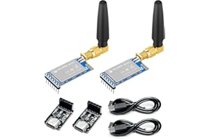 PDDAXLQUE DX-LR02 Development Kit Easy to use 868/915MHz LoRa ASR6601 with Antenna at Commands Uart Interface Long Range 5KM 22dBm Transceiver Wireless Module for Arduino