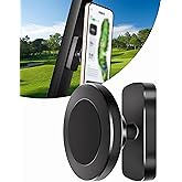 Magnetic Phone Holder for Golf Cart - Strong N52 Magnets, MagSafe Compatible for iPhone 16 15 14 13 12 Series, Fits EZGO Club Car Yamaha Golf Carts & Any Metal Surface Golf Cart Accessories