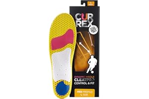 Currex CleatPro Insoles - MED Arch - small - (Mens 5-6.5/Womens 6.5-8) soccer, baseball, court sports
