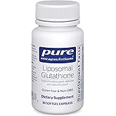 Pure Encapsulations Liposomal Glutathione - Immune Support & Liver Detox* - Antioxidant Protection - with Setria Glutathione - Non-GMO - 30 Softgel Capsules