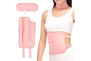 Futuredream Castor Oil Pack Compress Reusable Castor Oil Pack Kit Castor Oil Pack Wrap for Liver Detox, Insomnia, Constipation and Thyroid Inflammation Insomnia(Castor Oil Not Included)