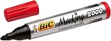 BIC Marking 2000 ECOlutions Permanent Red Markers Box of 12 view 2