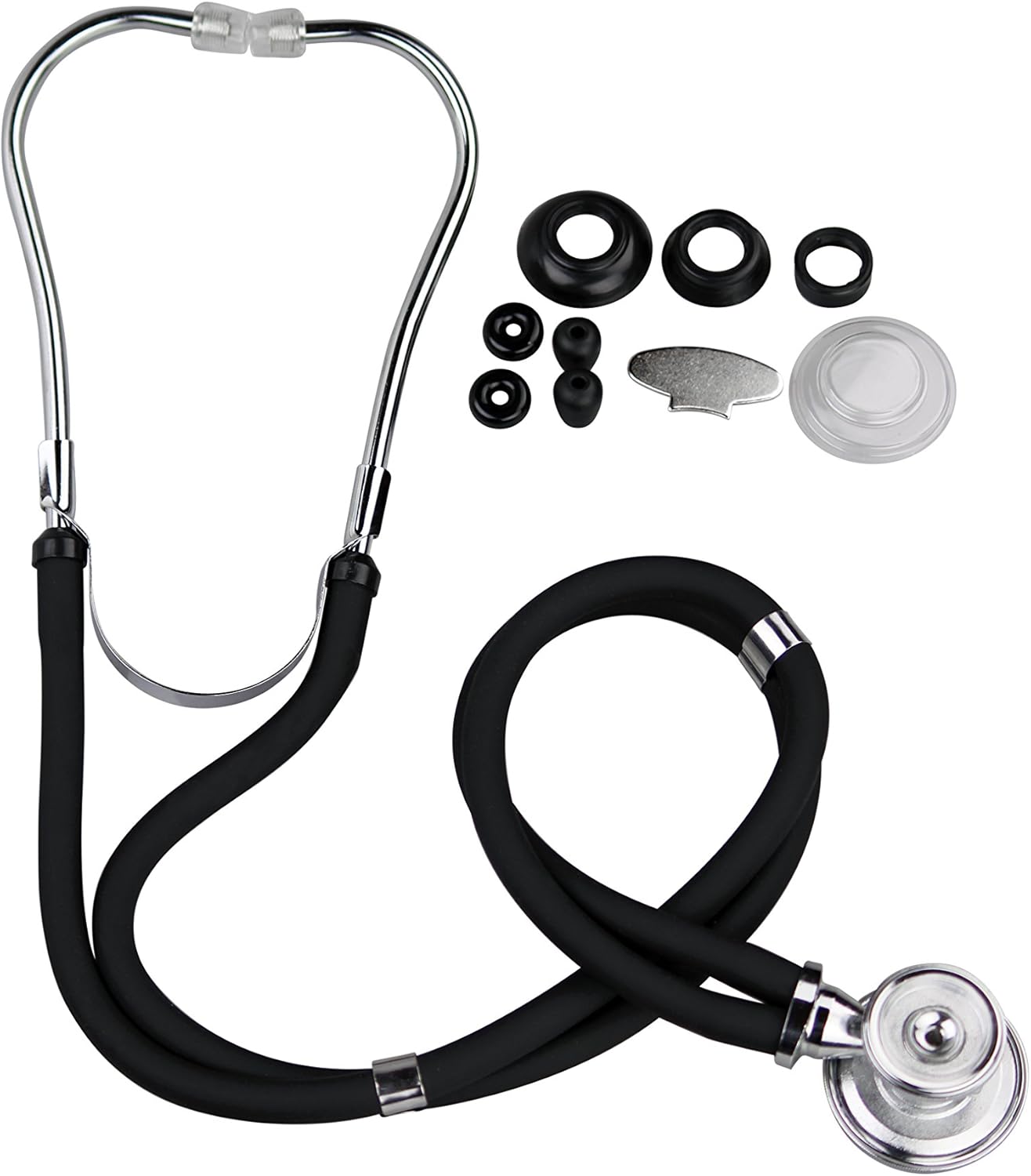 Primacare DS-9295-BK Sprague Rappaport Style Stethoscope, 30