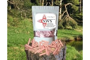 Generic Southwest Survival Fire Plugs-(50) Waterproof,Windproof Fire Starters with 5+ Minute Burn for Emergencies, Survival, Campfires,Hiking,Fire Place,Bushcraft, Bugout Bags - Made in The USA, Pink