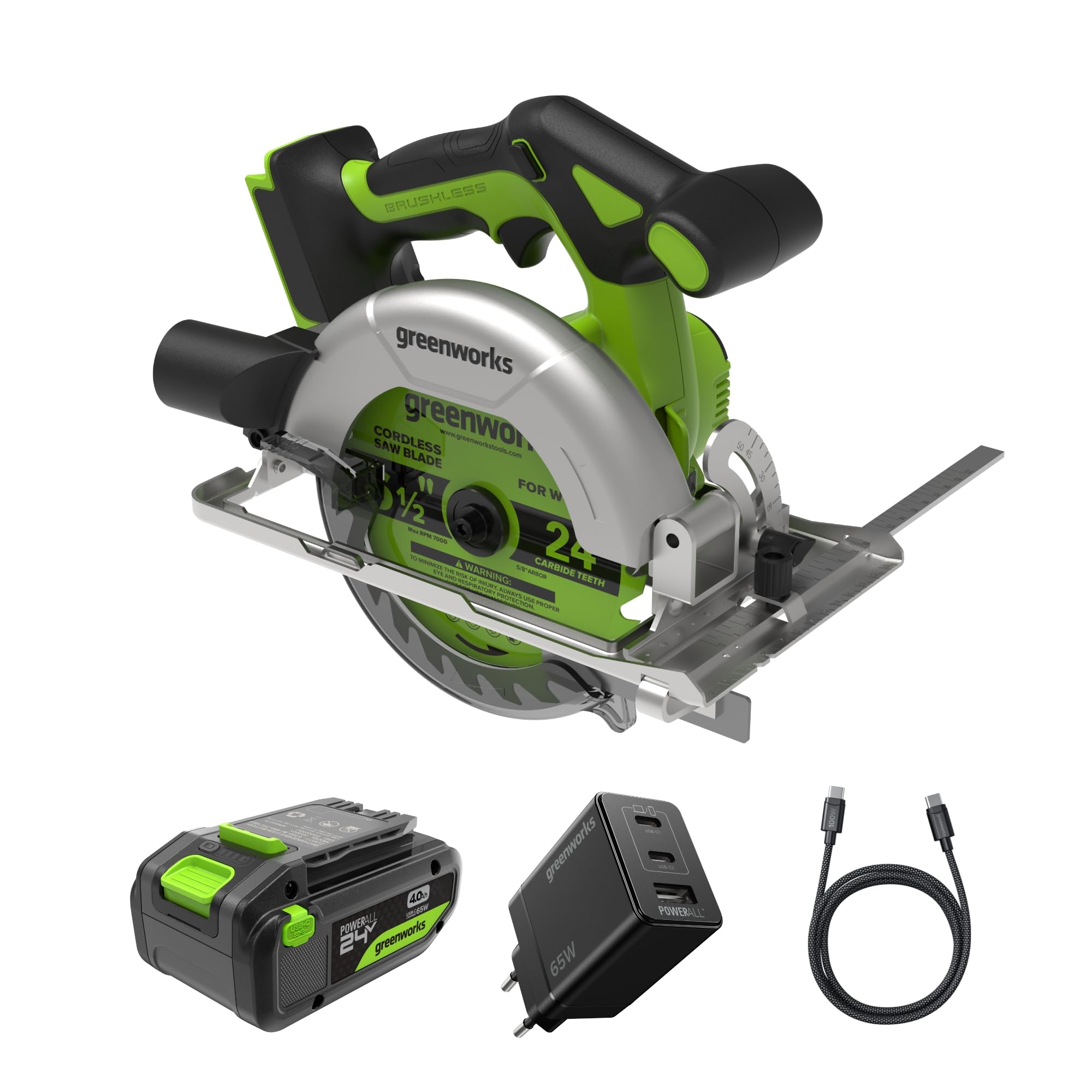 Greenworks 24 V Cordless Circu...